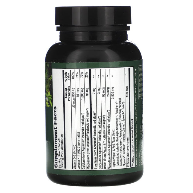 Plantfusion - Vegan Plant-Based Calcium 1000 Mg. - 90 Tablets