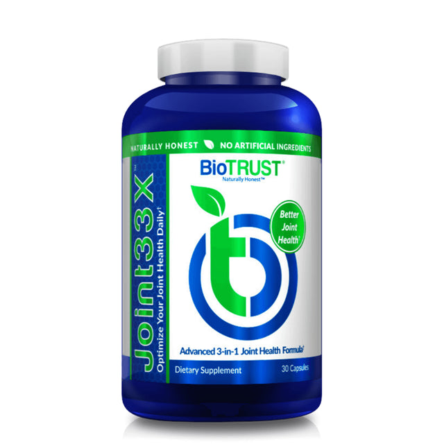 Biotrust Joint 33X™ — Advanced 3-In-1 Joint Health Supplement with Collagen Support