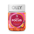 OLLY Laser Focus Gummy, Ginseng, Alpha GPC, B Vitamin, Supplement, Berry Tangerine, 36 Ct