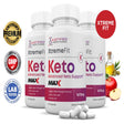 (3 Pack) Xtreme Fit Keto ACV MAX Pills 1675Mg Alternative to Gummies Dietary Supplement 180 Capsules