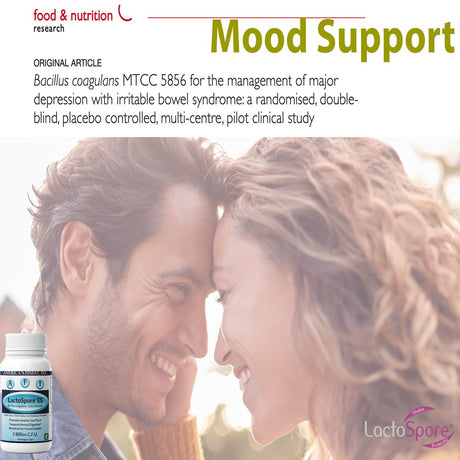 AFI Lactospore | Bacillus Coagulans, Probiotic Support - Digestive | Immune Support | Vaginal Health | Healthy Mood | 5 Billion per Capsule