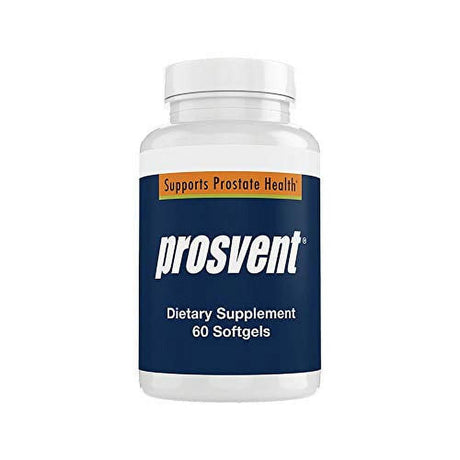 Prosvent Prostate Supplement for Men with Clinically Effective Beta Sitosterol, as Well as Saw Palmetto, Vitamin D & Zinc. Premium Prostate Support-Reduce Frequency & Urgency of Urination (6