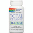 Solaray Total Cleanse Uric Acid | Tart Cherry, Bromelain, Quercetin and More | Joint Comfort Support | Vegan | 60 Caps