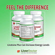 Livatone plus Liver Detox Capsules Liver Cleanse and Detox Pills with Milk Thistle and Antioxidants (240 Count)