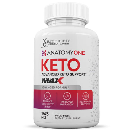 (5 Pack) Anatomy One Keto ACV MAX Pills 1675Mg Alternative to Gummies Dietary Supplement 300 Capsules