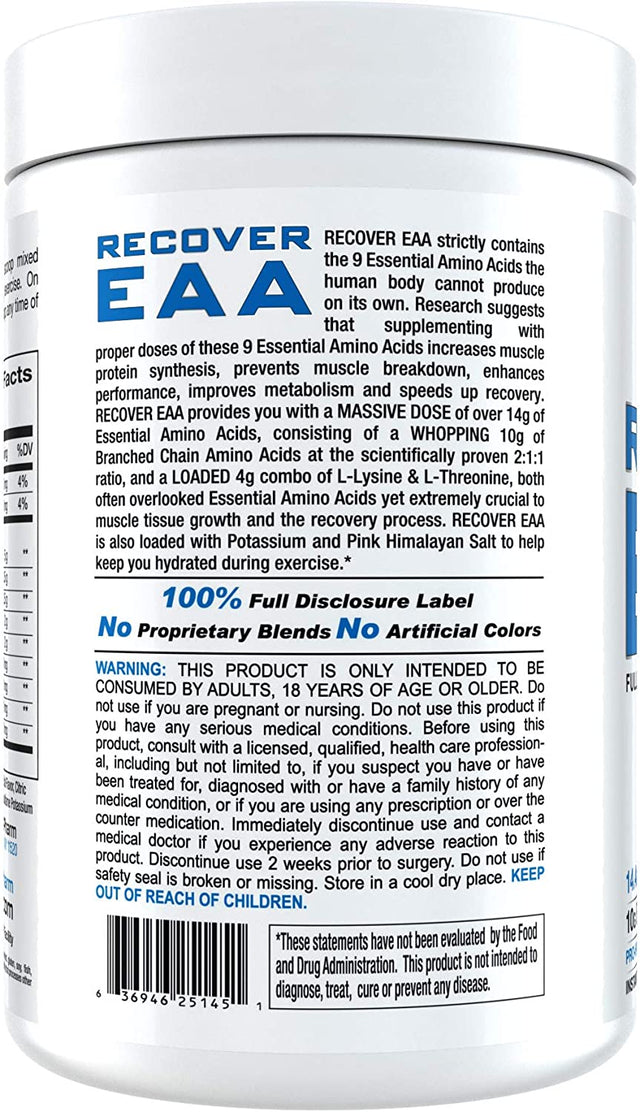 Innovapharm Recover EAA Powder - Candy Apple Rancher -19.5 Ounces