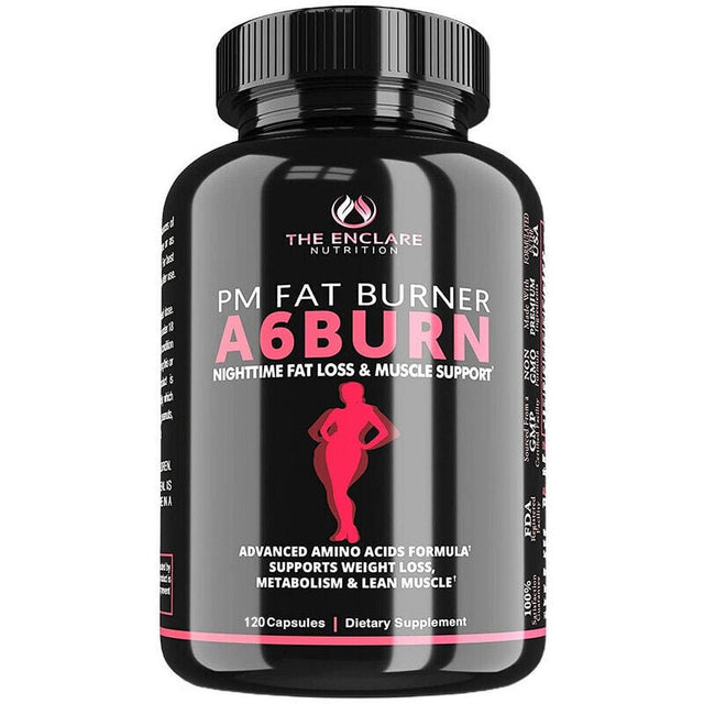 A6BURN Weight Loss Capsules Fat Burner Supplement DIET CAPSULES for Men Women 120 Capsules