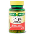 Spring Valley Rapid-Release Coq10 Heart Health Dietary Supplement Softgels, 100 Mg, 60 Count