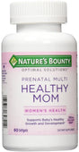 Nature'S Bounty Optimal Solutions Healthy Mom Prenatal Multivitamin Softgels - (Pack of 3)