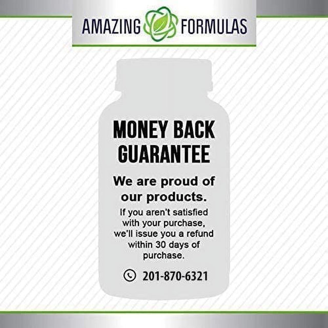 Amazing Formulas NAC (N-Acetyl Cysteine) - 1200Mg per Serving 100 Capsules | Non-Gmo | Gluten Free | Made in USA