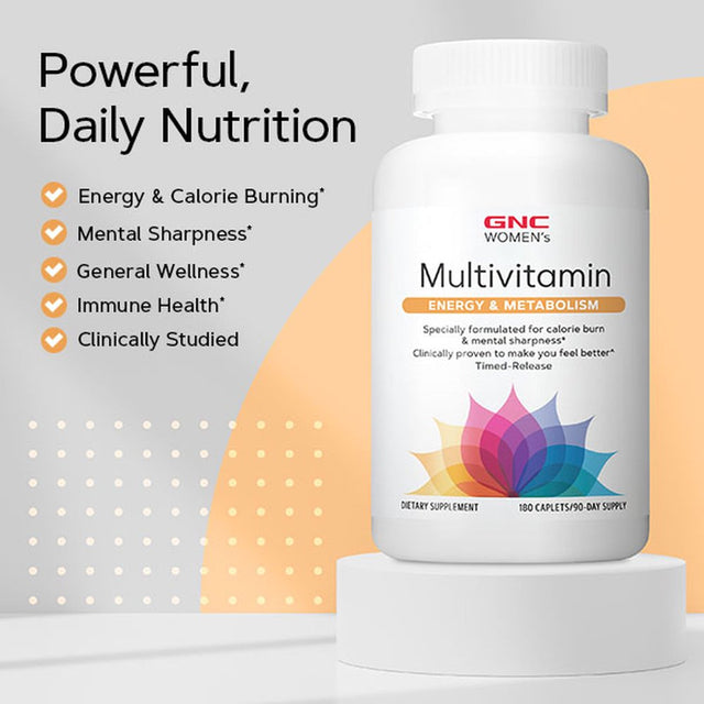 GNC Women'S Multivitamin Energy & Metabolism