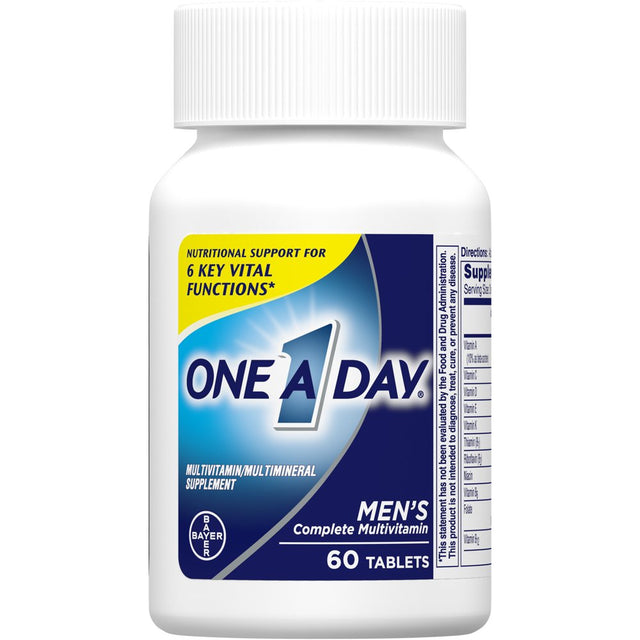 One a Day Men'S Multivitamin Tablets, Multivitamins for Men, 60 Count