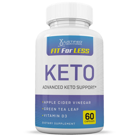 (5 Pack) Fit for Less Keto ACV Pills 1275Mg Alternative to Gummies Dietary Supplement 300 Capsules