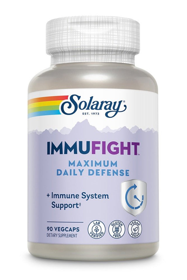 Solaray Immufight Maximum Daily Defense -- 90 Vegcaps