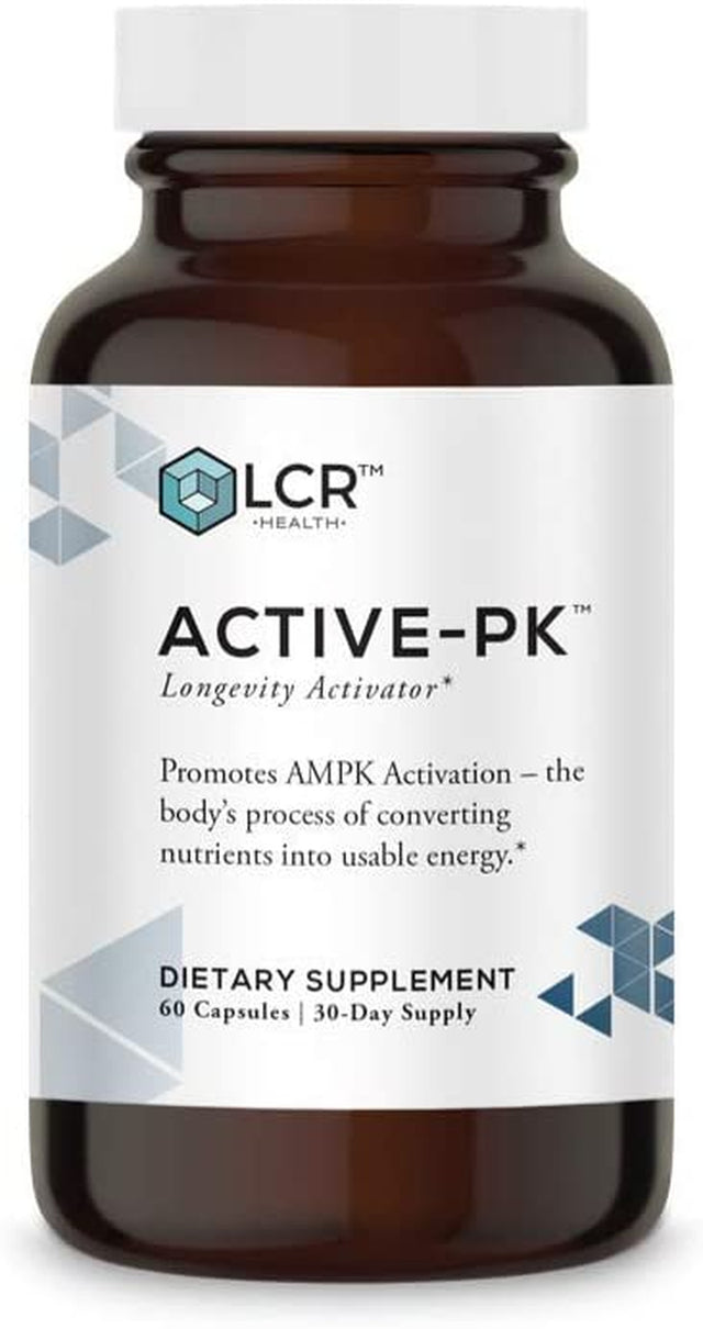 LCR Health™ Active-Pk™ AMPK Berberine Longevity Activator, Weight Management Supplement, 60 Count