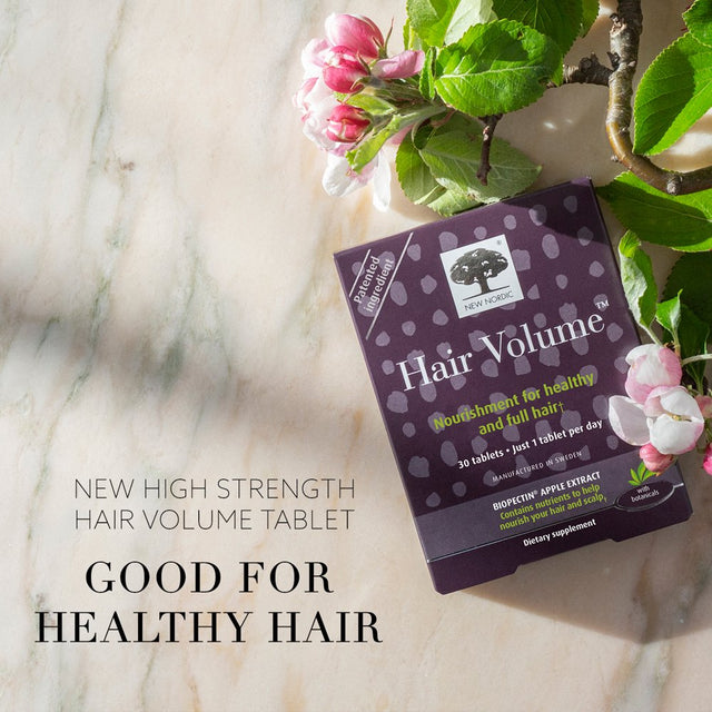 New Nordic, Hair Volume with Botanicals, Tablets, 30 Ct