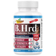 B.Hrd Performance Booster for Men - Stronger Performance | Male Enhancing Supplement with Horny Goat Weed Extract Maca Root- 60 Tablets