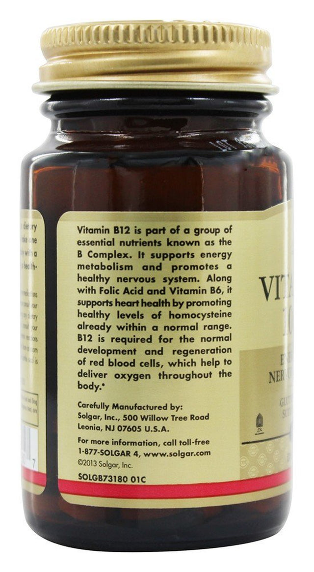 Solgar Vitamin B-12 100Mcg 100 Tablet