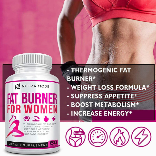 Fat Burner Weight Loss for Women Diet Pills 60 Capsules