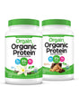 Orgain Organic Vegan Protein Powder, Chocolate Peanut Butter (21G Protein) and Vanilla Bean (21G Protein) - Plant Based, Gluten Free, Non-Gmo - 4.06 Lbs Total