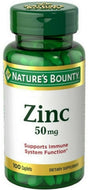 Nature'S Bounty Zinc 50 Mg Caplets 100 Ea