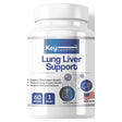 Key Supplements, Lung Liver Support, Respiratory and Lung Supplement, Non-Gmo, Gluten Free, Vegan, Support Health Liver Function Boost Immune System, 60 Capsules