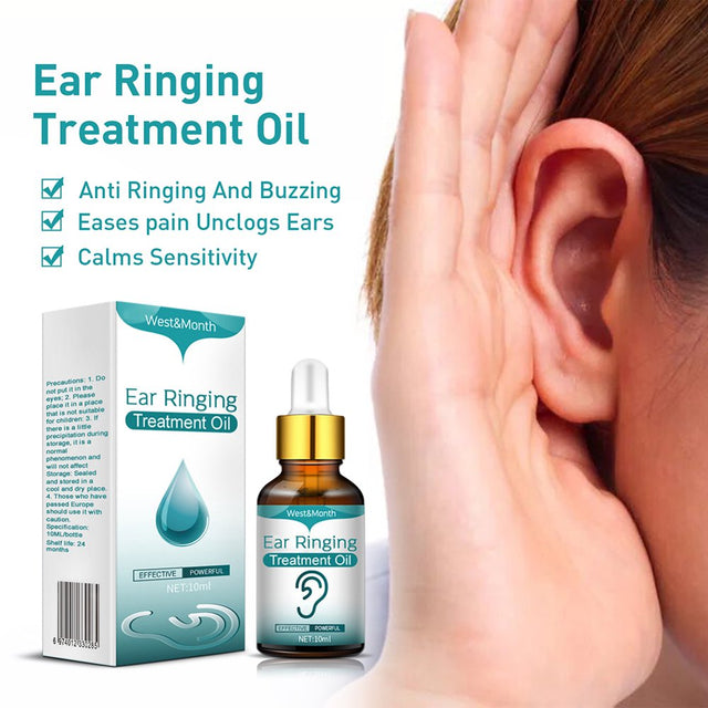 Pinfect Ear Ringing Relieving Serum Natural Plant Extract Oil for Unisex Health Care