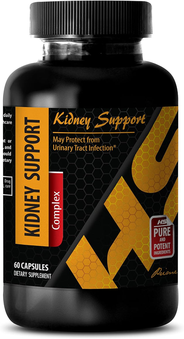 Immune Support for Adults - Kidney Support Complex - Cranberry Extract Pills - 1 Bottle (60 Capsules)