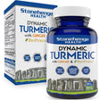 Stonehenge Health Dynamic Turmeric Curcumin Ginger Highest Potency Available. 1,650 Mg Turmeric with 95% Curcuminoids & Bioperine®. Supports Joint Health, 90 Vegetarian Capsules (1 Pack)