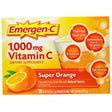 2 Pack | Emergen-C Vitamin C 1,000 Mg. Super Orange Flavor Drink Mix, 30 Packets