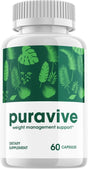 Puravive Extra Strength Pills - Official - Keto Puravive Advanced Formula Raspberry Ketone Dietary Support Supplement Pureviva Men Women 60 Capsules