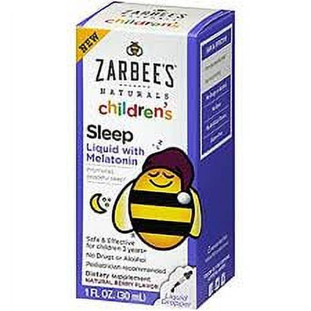 Zarbee'S Naturals Children'S Sleep Liquid with Melatonin