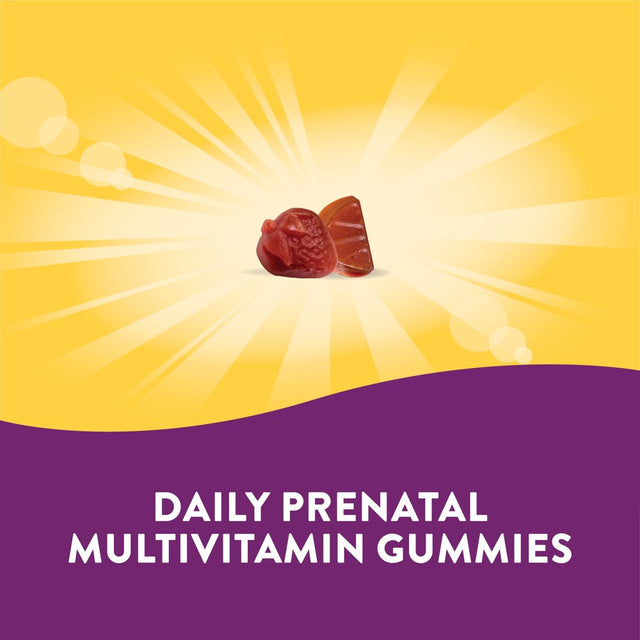 Alive! Prenatal Multivitamin Gummies for Women, 50Mg Plant-Based DHA per Serving, 90 Ct