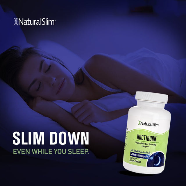 Naturalslim Noctiburn Night Fat Burner & Metabolism Support 120 Veggie Capsules