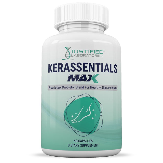 (3 Pack) Kerassentials Max 40 Billion CFU Probiotic Nail Support 180 Capsules