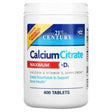 Calcium Citrate Maximum + D3, 400 Tablets, 21St Century