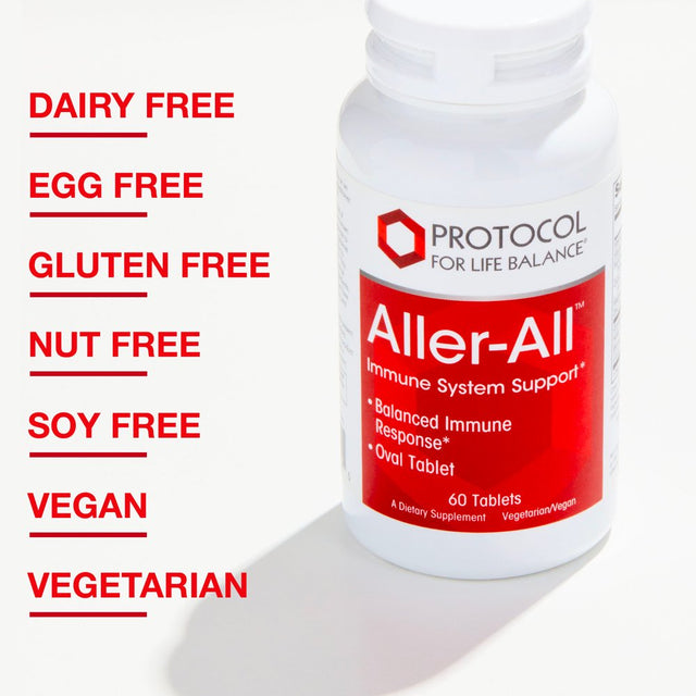 Protocol Aller-All - Immune and Respiratory Support and Defense - 60 Tabs