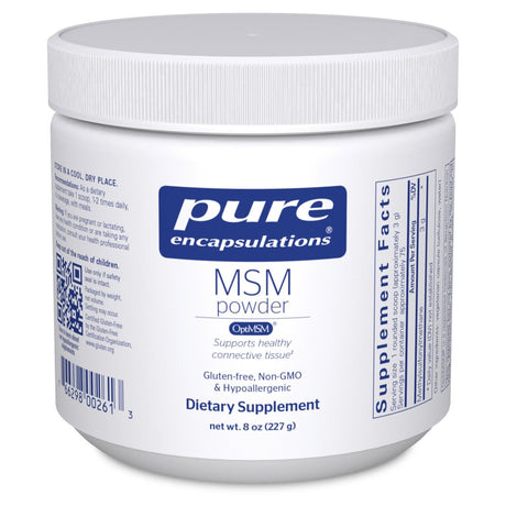 Pure Encapsulations MSM Powder | Hypoallergenic Supplement Supports Joint, Immune, and Respiratory Health | 8 Ounces