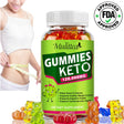 Mulittea Keto Gummies Supplement 120,000Mg for Advanced Weight Management & Boost Metabolism, 60 Gummies