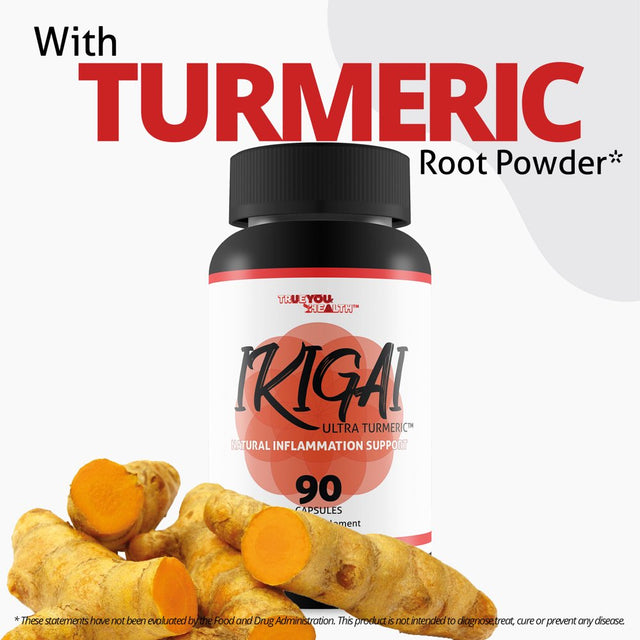 Ikigai Ultra Turmeric - Natural Inflammation Support - Turmeric anti Inflammation Support & Immune Support Advanced Formula - Promote Immune Health & Healthy Immune Response - for Men & Women