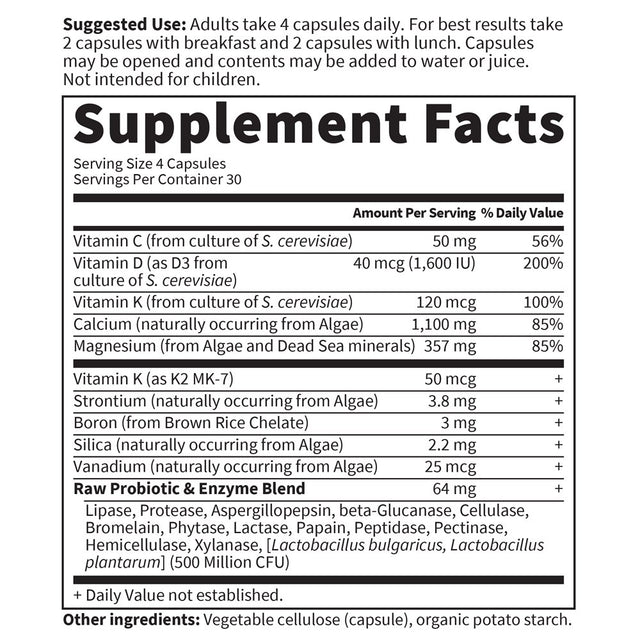 Garden of Life, Vitamin Code Raw Calcium 120 Vegcaps