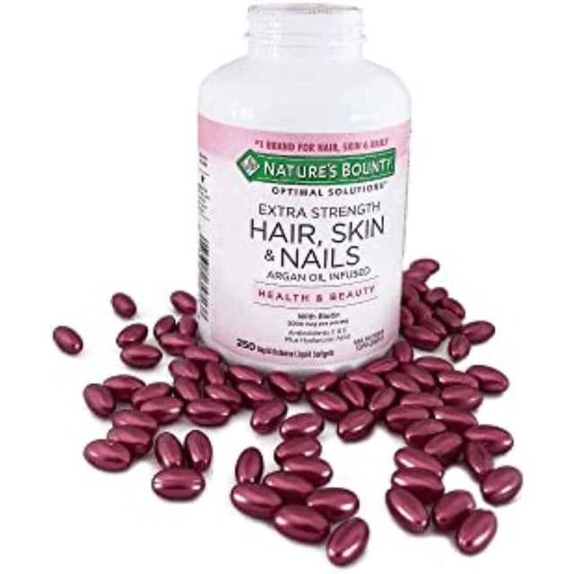 Nature'S Bounty Hair, Skin and Nails, 250 Softgels.