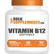 Bulksupplements.Com Vitamin B12 Softgels, 1000Mcg - Vitamin B12 Supplements (60 Softgels - 60 Servings)