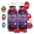 (2 Pack) Elite Keto ACV Gummies 1000MG Dietary Supplement 120 Gummys