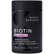 Sports Research Biotin with Coconut Oil, 2,500 Mcg, 120 Veggie Softgels