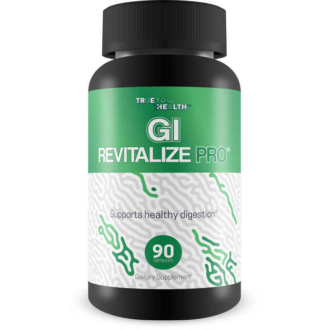 GI Revitalize Pro - Gut Health Supplements for Gastrointestinal Health Support - Promote Improved Digestion, Nutrient Absorption, & Regularity - Vitamin D & Psyllium - Bonus Immune Support Benefits