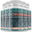 (5 Pack) Exoburn - Keto Weight Loss Formula - Energy & Focus Boosting Dietary Supplements for Weight Management & Metabolism - Advanced Fat Burn Raspberry Ketones Pills - 300 Capsules