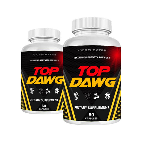 (2 Pack) Top Dawg Capsules - Top Dawg Male Enhancement Capsules