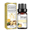 10Ml Organic Ginger Oil, Natural Ginger Oil Belly Drainage Ginger Oil, Body Massage Organic Ginger Essential Oil for Swelling and Pain Relief