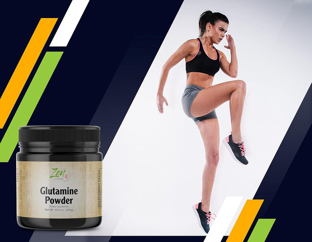 L-Glutamine Powder for Muscle Recovery, Healthy Gut, GI Immune Function, Supports Bowel Regularity 300 Gr-Powder